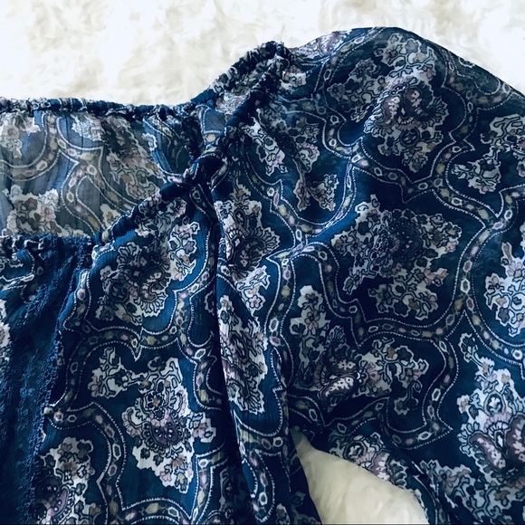 Mossimo polyester off the shoulder shirt size XS - Picture 4 of 8